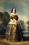 Franz Xaver Winterhalter Portrait of Luisa Fernanda of Spain oil painting